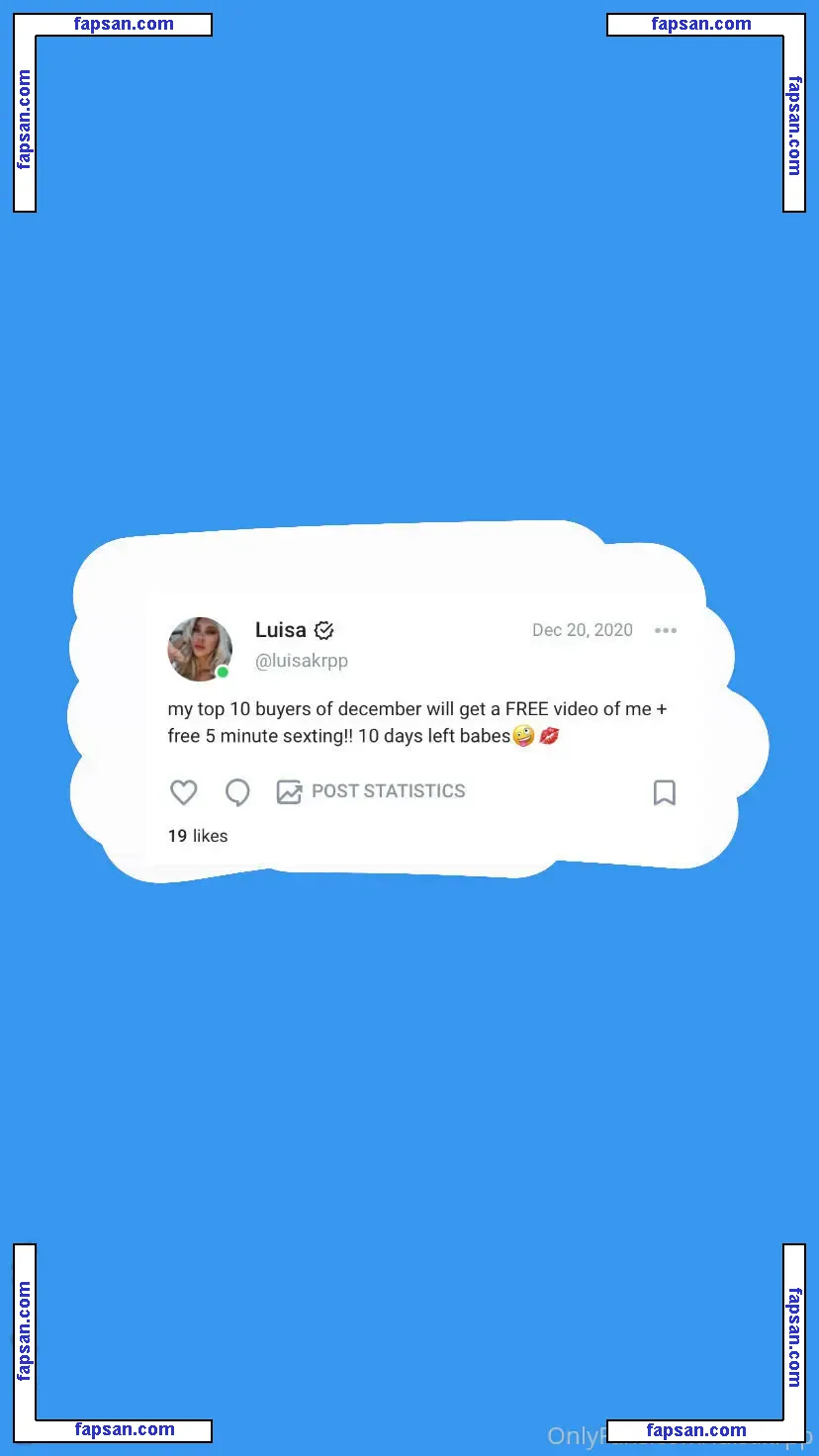 luisakrpp голая фото #0014 с Онлифанс