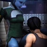 Mass Effect голая #0313