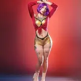 Nekomata Heart nude #0015