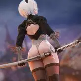 Nier Automata YoRHa nude #0136