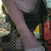 Nylonsandsocks голая #0105