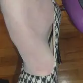 Nylonsandsocks голая #0116