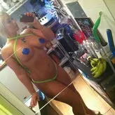 Retired Barista Calli nude #0010