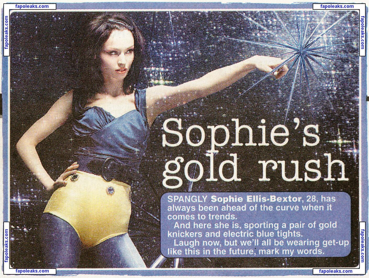 Sophie Ellis Bextor / sophieellisbextor голая фото #0123 с Онлифанс