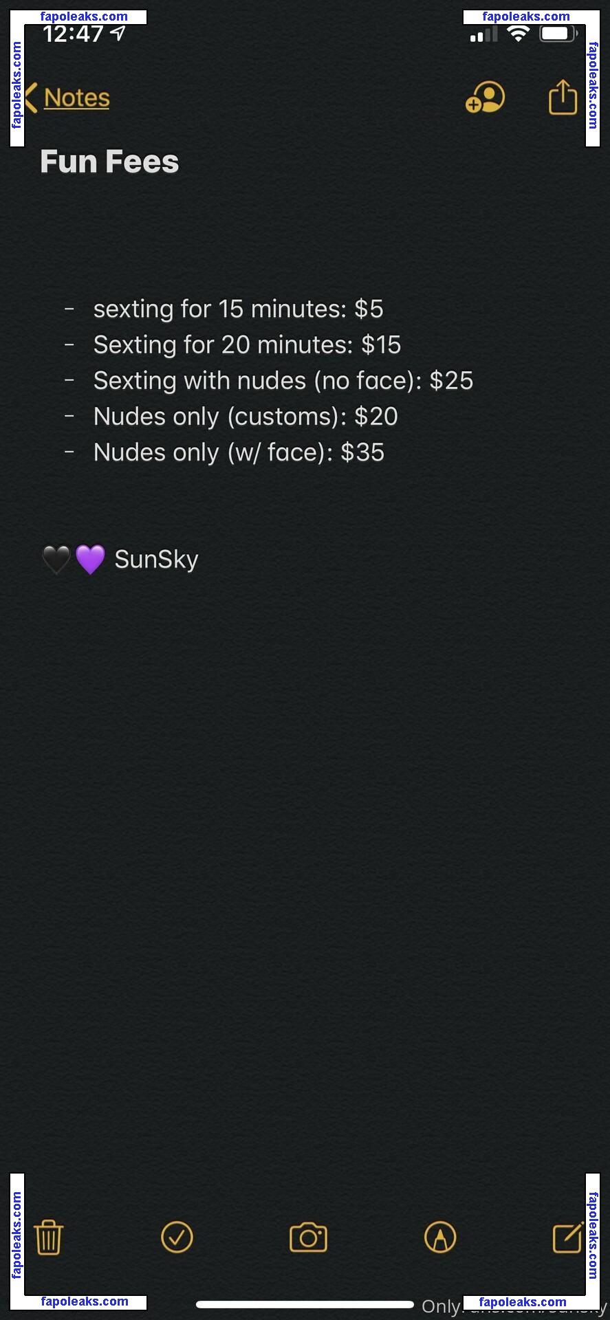 sunsky / sunskyonline nude photo #0004 from OnlyFans