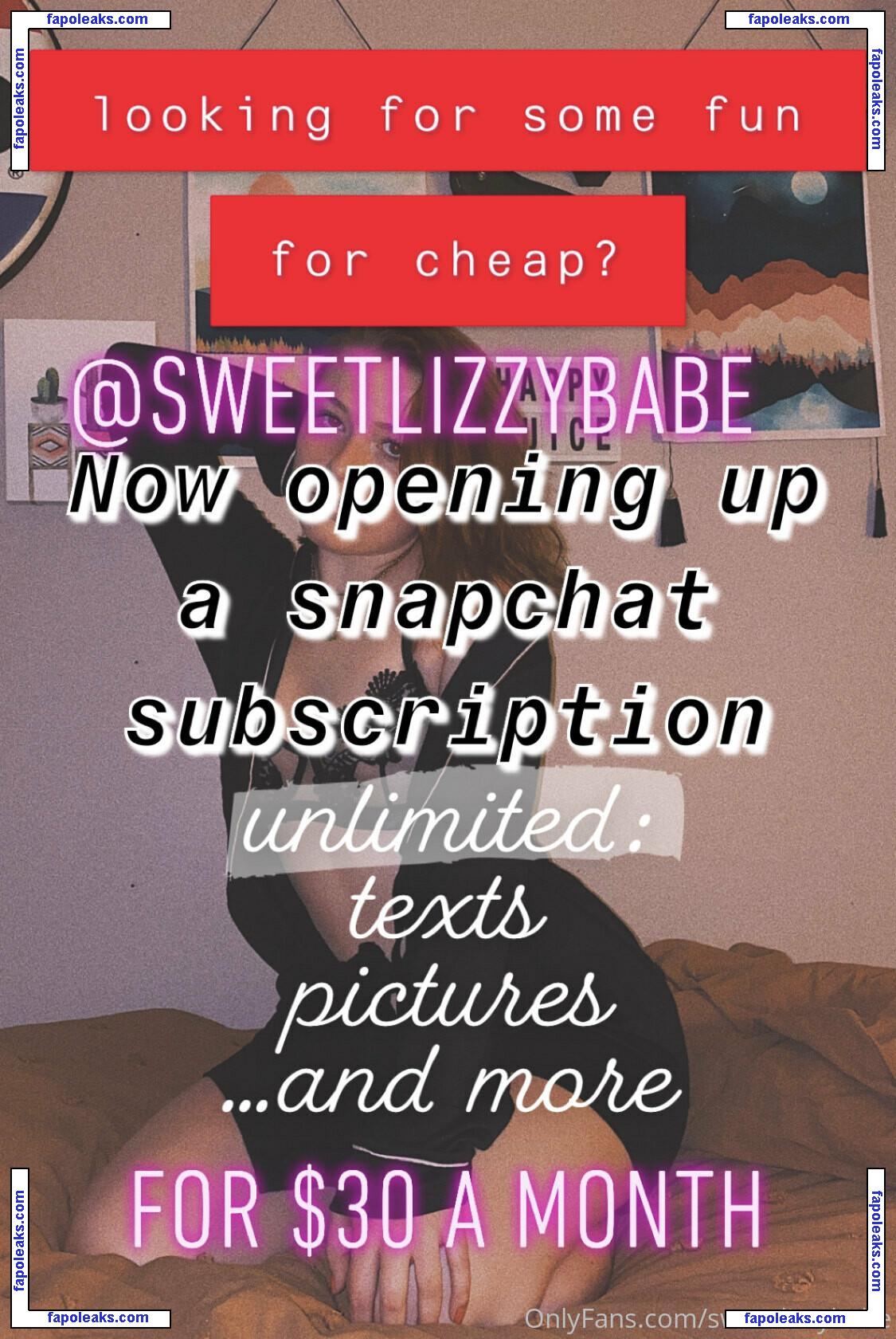 sweetlizzybabe nude photo #0007 from OnlyFans