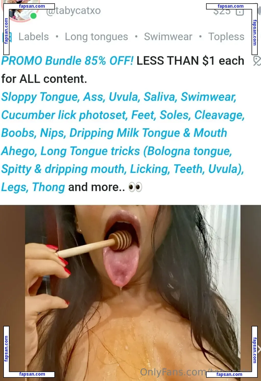 tabycatxo nude photo #0009 from OnlyFans
