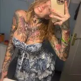Tatt Tits nude #0009