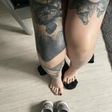 tattoos.legs.nylons.free nude #0018