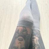 tattoos.legs.nylons.free nude #0020
