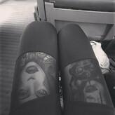 tattoos.legs.nylons.free голая #0023