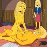 The Simpsons голая #0002