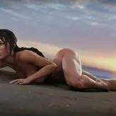 Tomb Raider [Lara Croft] голая #0349
