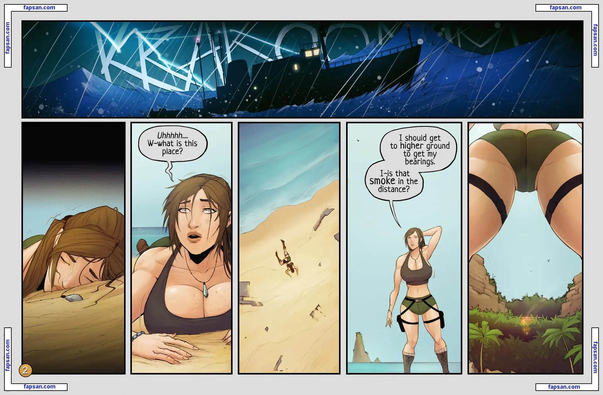 Tomb Raider [Lara Croft] голая фото #1233 с Онлифанс