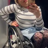 Wheelchairgirl голая #0006