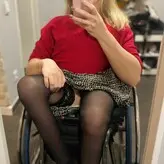 Wheelchairgirl голая #0015