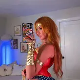 Wonder Woman Cosplay голая #0024