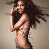 Zoe Saldana голая #1150